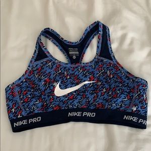 Nike youth sports bra